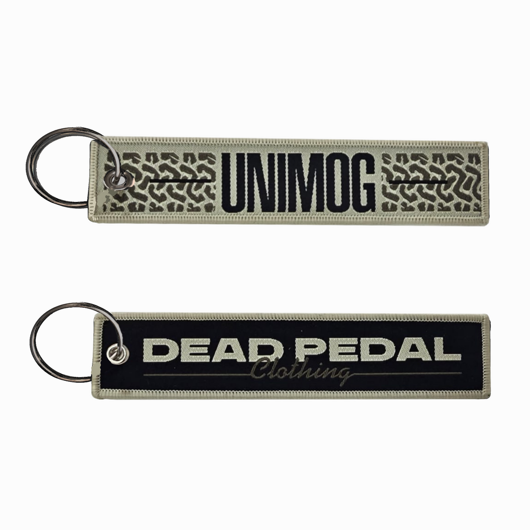 Fabric Keyring | Dead Pedal Unimog