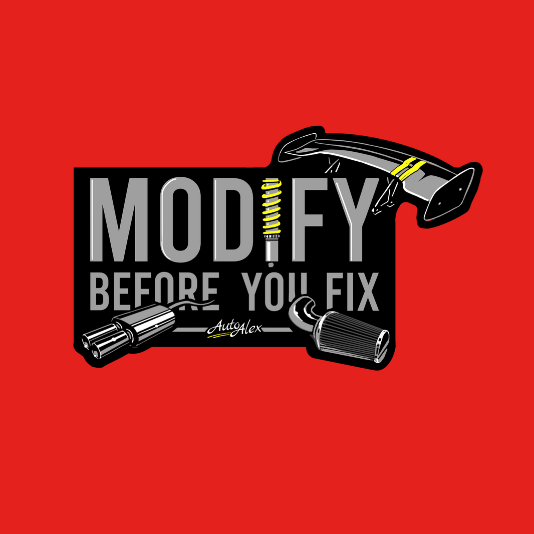 Sticker | Modify before you fix