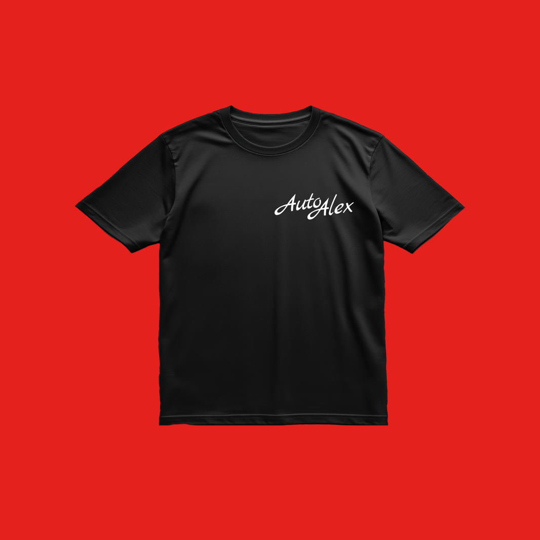 T-Shirt | Child AutoAlex Embroidered - Black