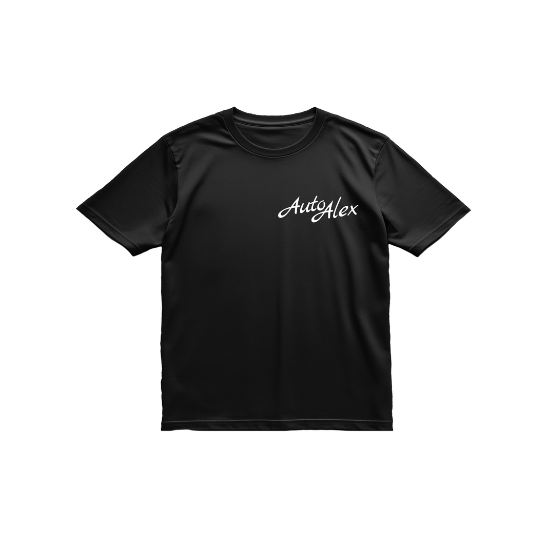 T-Shirt | Child AutoAlex Embroidered - Black