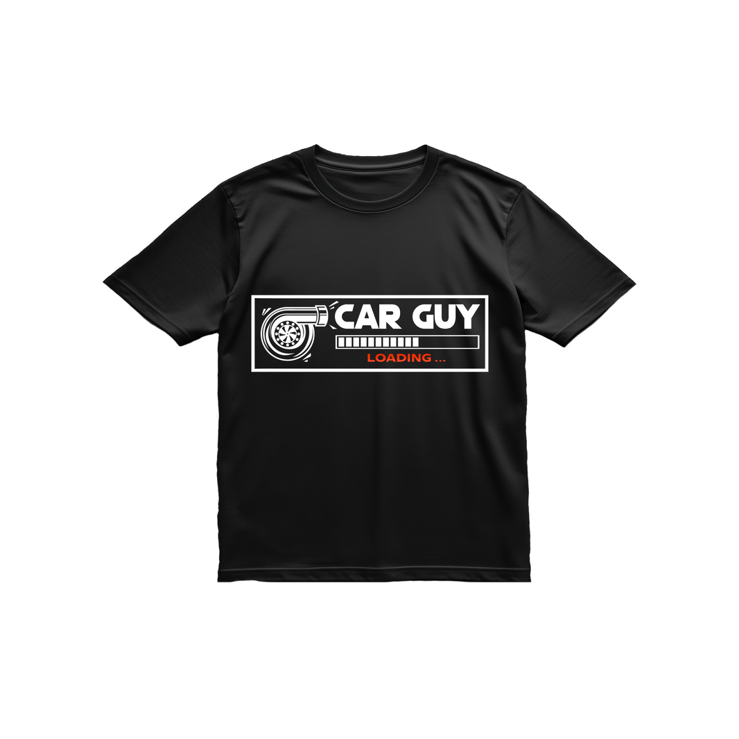 T-Shirt | Child - Car Guy Loading - Black