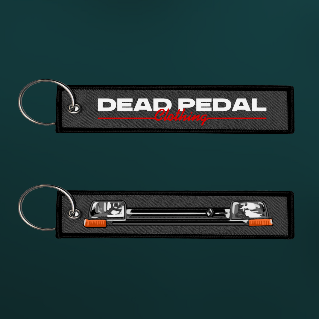 Fabric Keyring | Dead Pedal Renault 5 GT Turbo