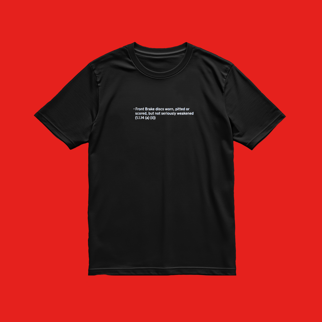 T-Shirt | Brakes Worn