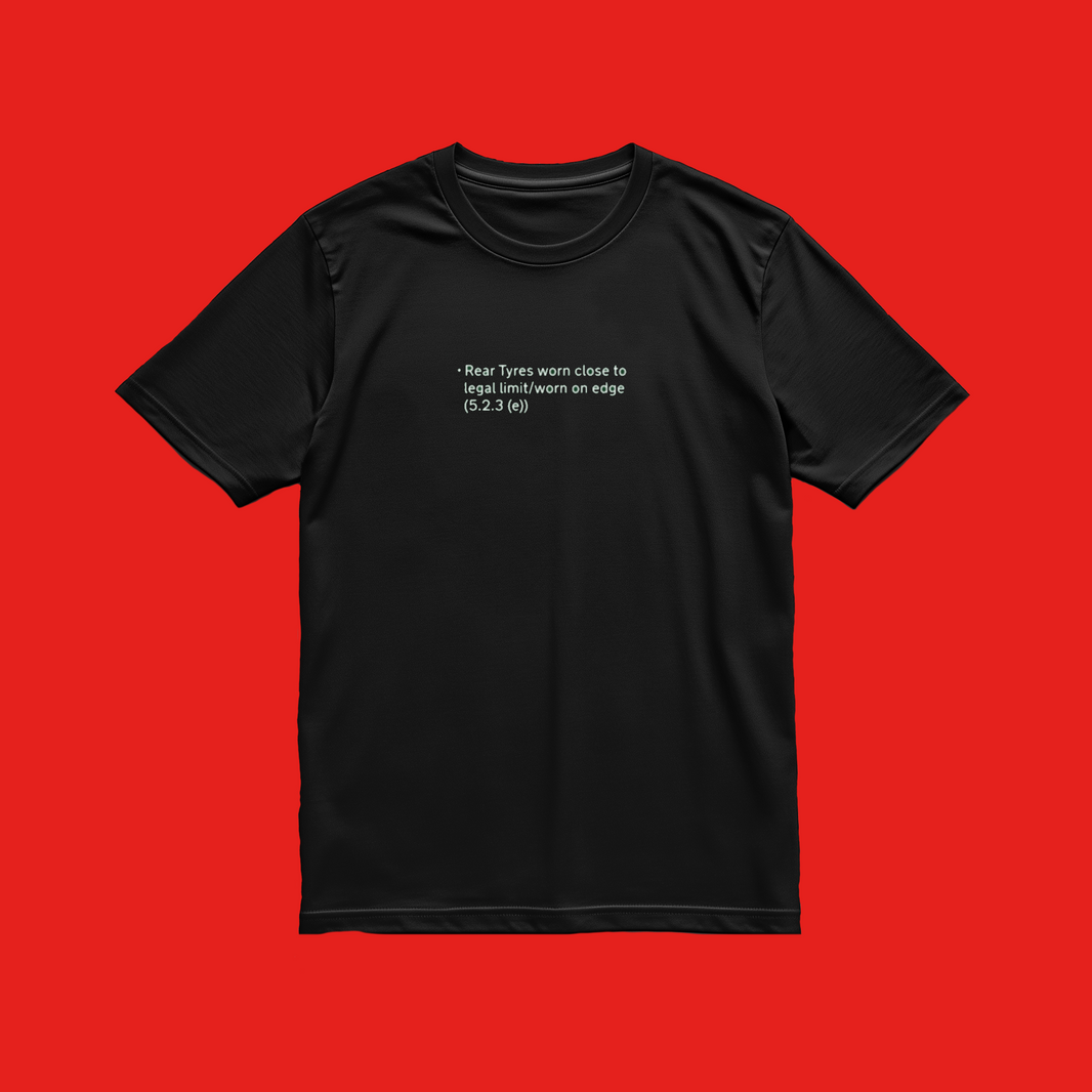 T-Shirt | Tyres worn