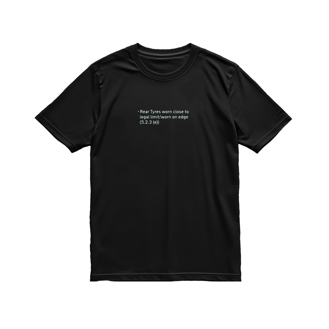 T-Shirt | Tyres worn