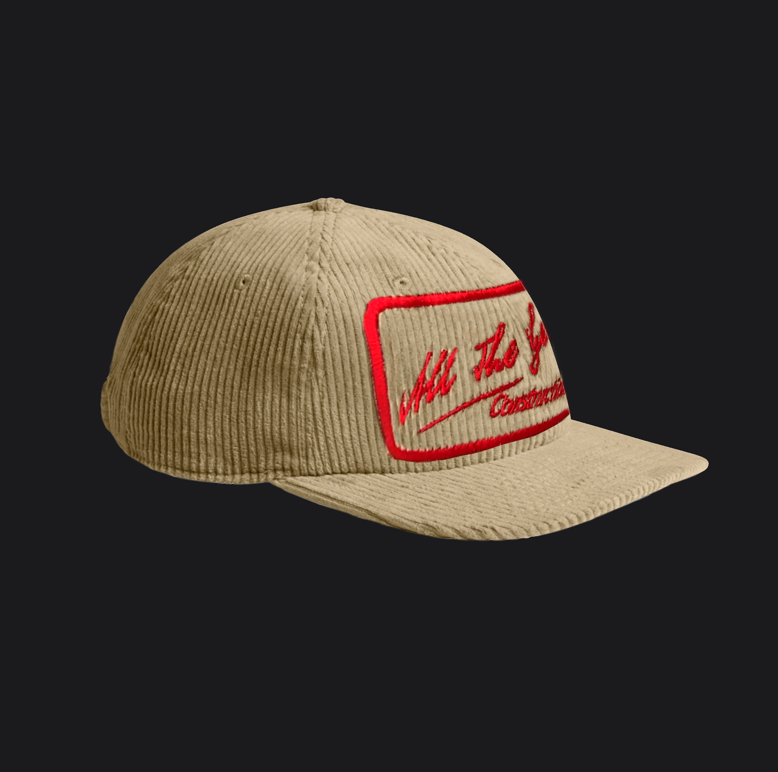 Cord Cap | ATG Construction Co. Tan – ICONBOX