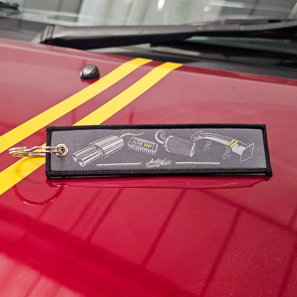 Fabric Keyring | Modify before you fix