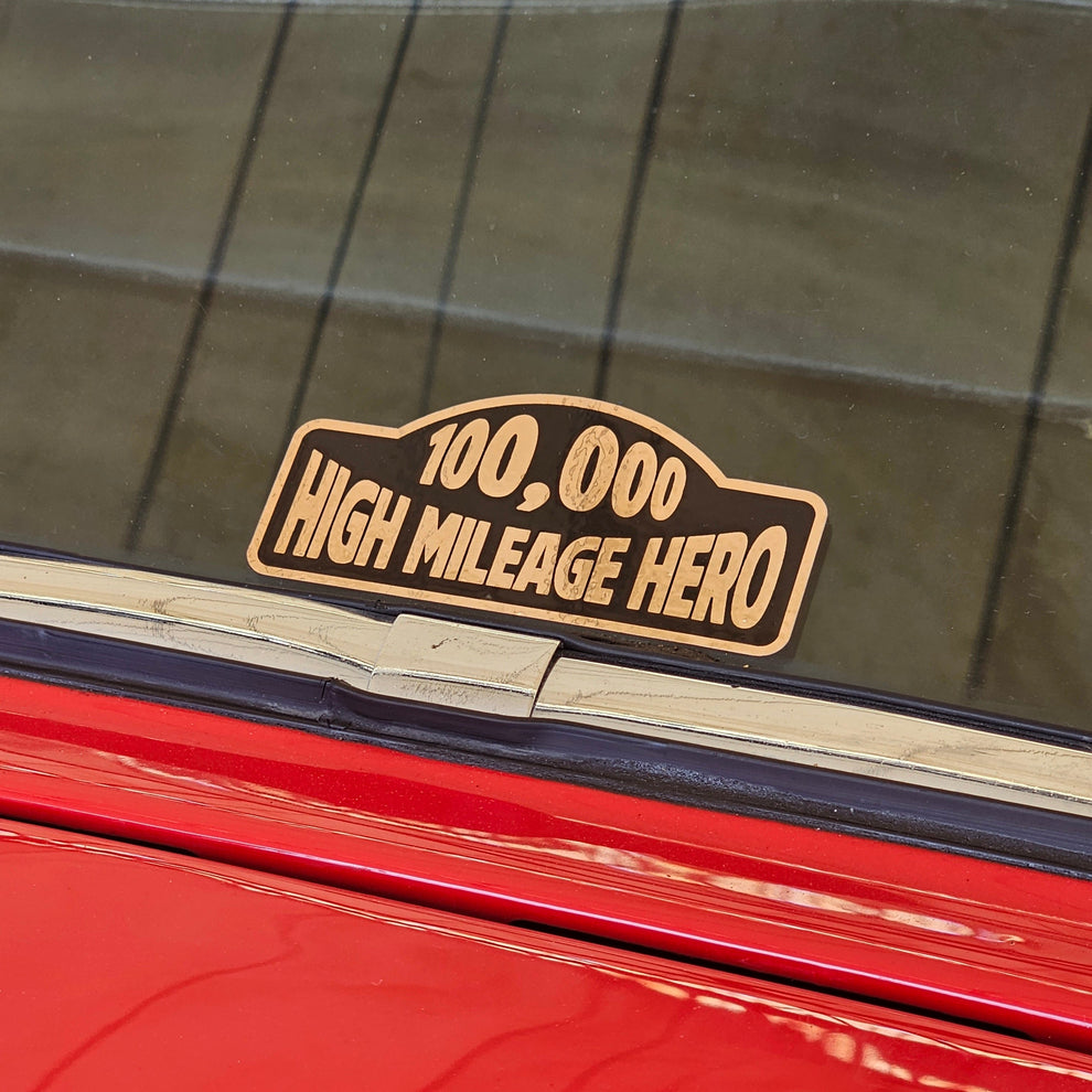 Sticker | High Mileage Hero – ICONBOX