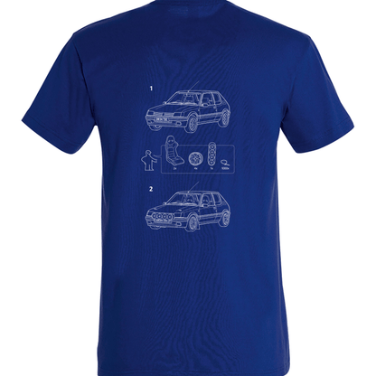 Ultramarine Printed T-shirt Back