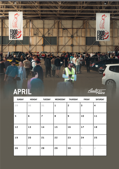Calendar | Auto Alex 2026 Wall Calendar
