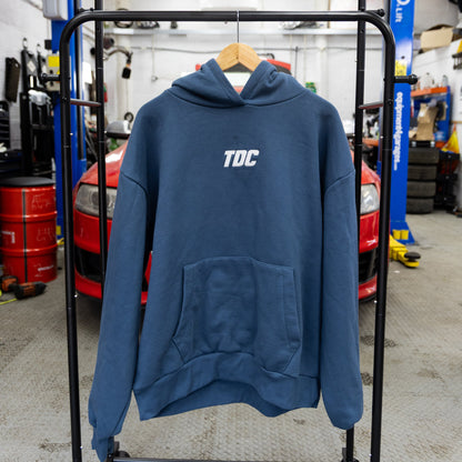 Heavyweight Hoodie | TDC Airforce Blue/Light Grey
