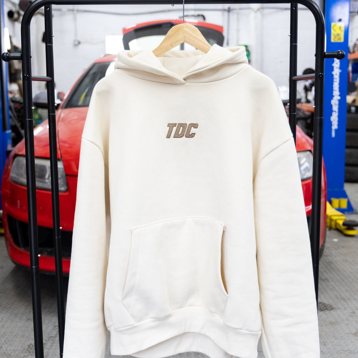 Heavyweight Hoodie | TDC Vanilla/Brown
