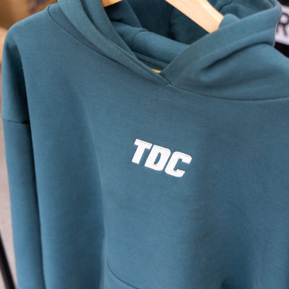 Heavyweight Hoodie | TDC Teal/Light Grey