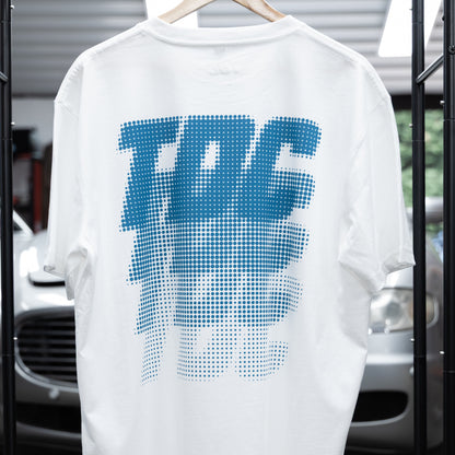 T-Shirt | Blue Halftone