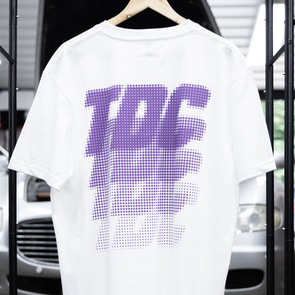T-Shirt | Purple Halftone