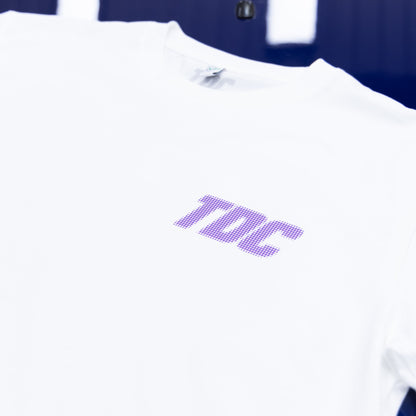 T-Shirt | Purple Halftone