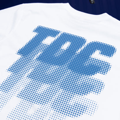 T-Shirt | Blue Halftone