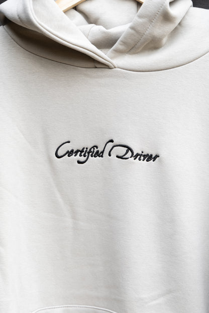 Heavyweight Hoodie | Certified Driver Natural Stone