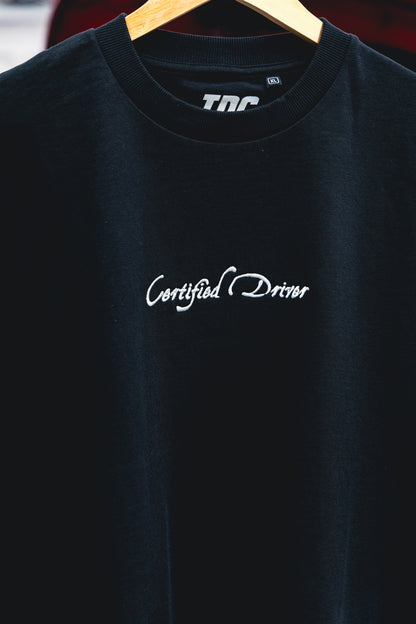 Heavyweight T-Shirt | Certified Driver Black