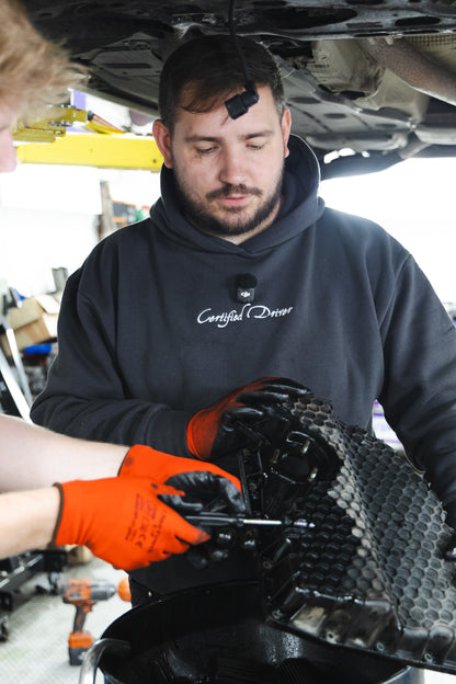 Heavyweight Hoodie | Certified Driver Charcoal