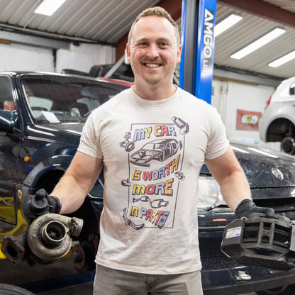T-Shirt | My Car Is Worth More In Parts