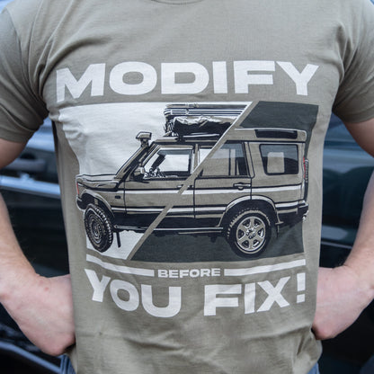 T-Shirt | Disco 2 Modify Before You Fix