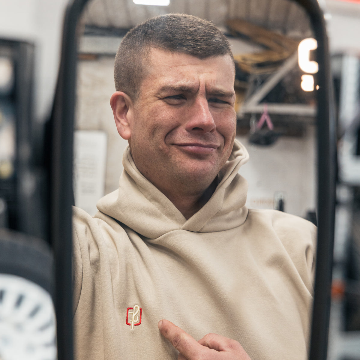 Heavyweight Hoodie | Shedfest - Stone