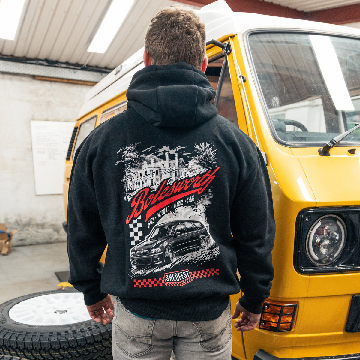 Heavyweight Hoodie | Shedfest - Black