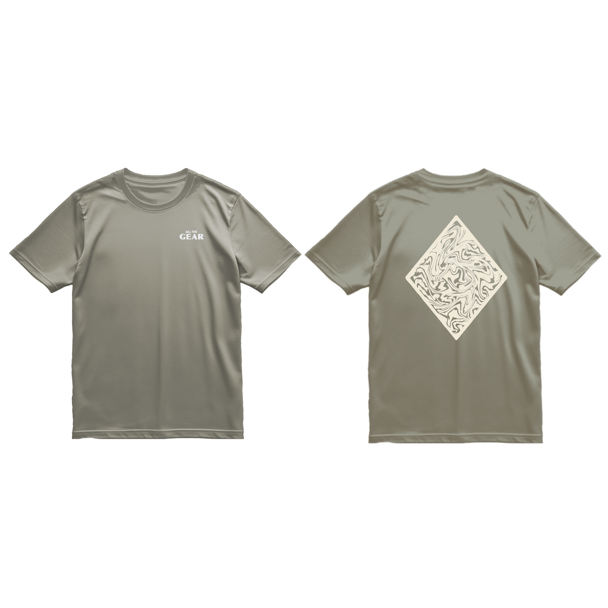 T-Shirt | Tan Diamond