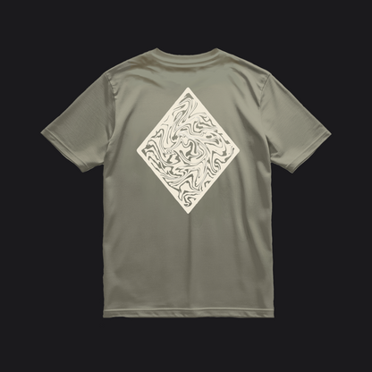 T-Shirt | Tan Diamond