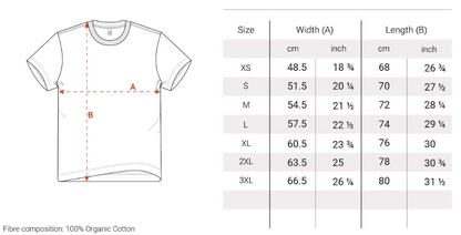 T-Shirt | Blue Halftone