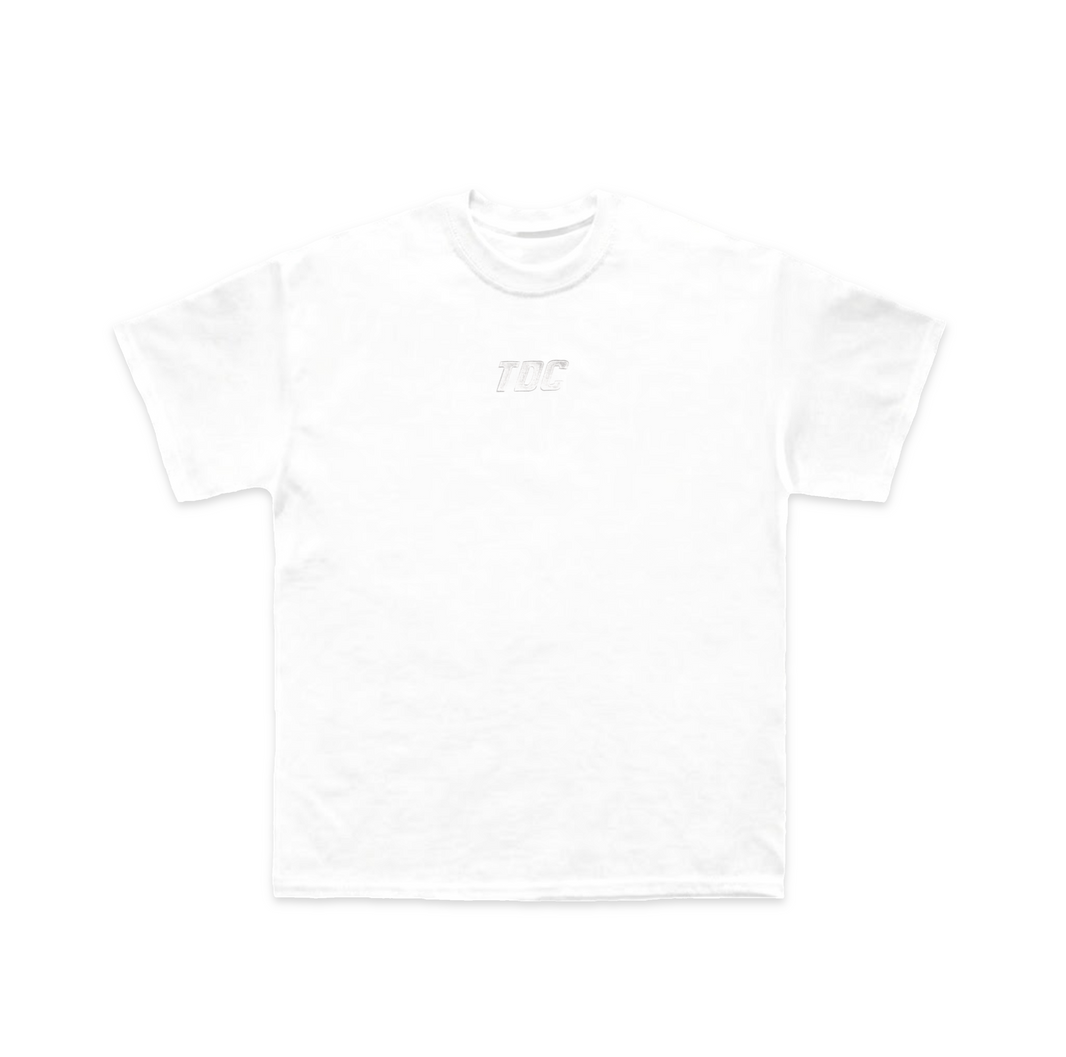 Heavyweight T-Shirt | TDC White On White