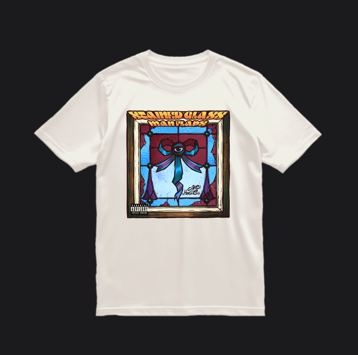 T-Shirt | Stained Glass Man Flaps – ICONBOX