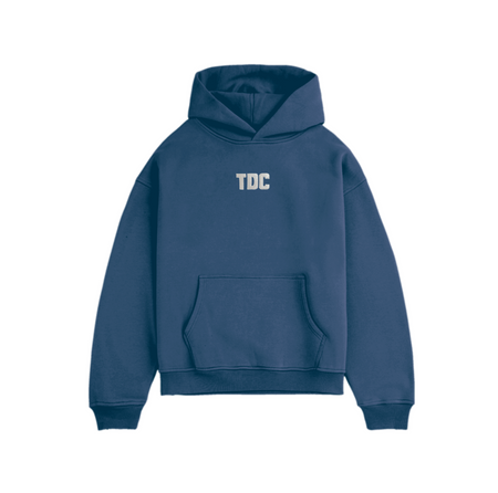 Heavyweight Hoodie | TDC Airforce Blue/Light Grey