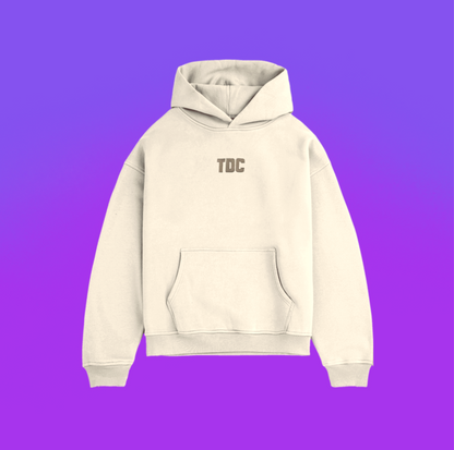 Heavyweight Hoodie | TDC Vanilla/Brown