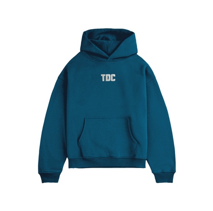Heavyweight Hoodie | TDC Teal/Light Grey