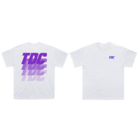 T-Shirt | Purple Halftone