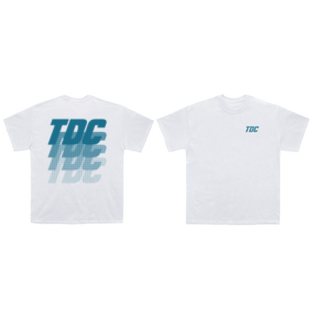 T-Shirt | Blue Halftone