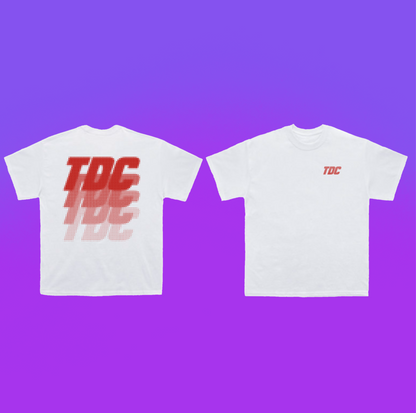 T-Shirt | Red Halftone
