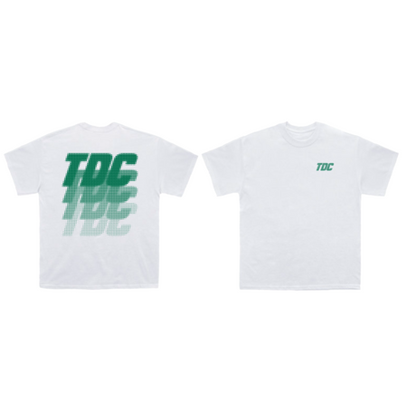 T-Shirt | Green Halftone