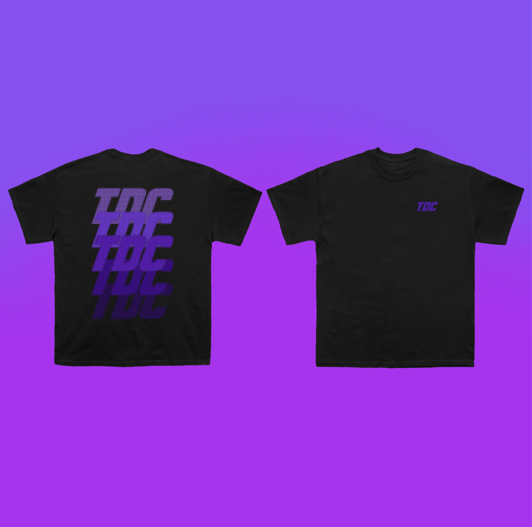 T-Shirt | Purple Fade
