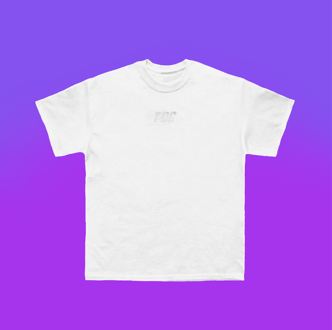 Heavyweight T-Shirt | TDC White On White