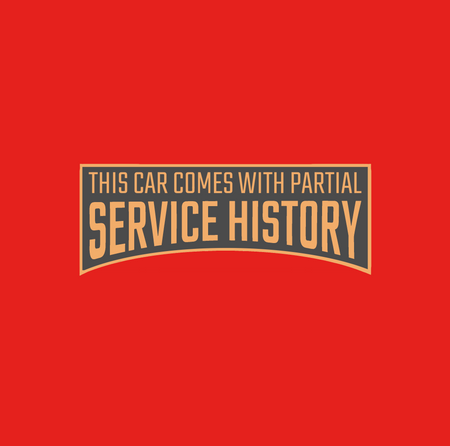 Sticker | Partial Service History