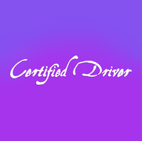 Sticker | Certi Driver In White
