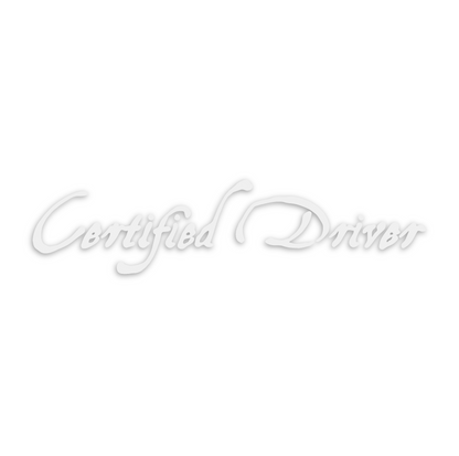Sticker | Certi Driver In White