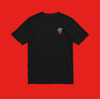 T-Shirt | AA Embroidered Black