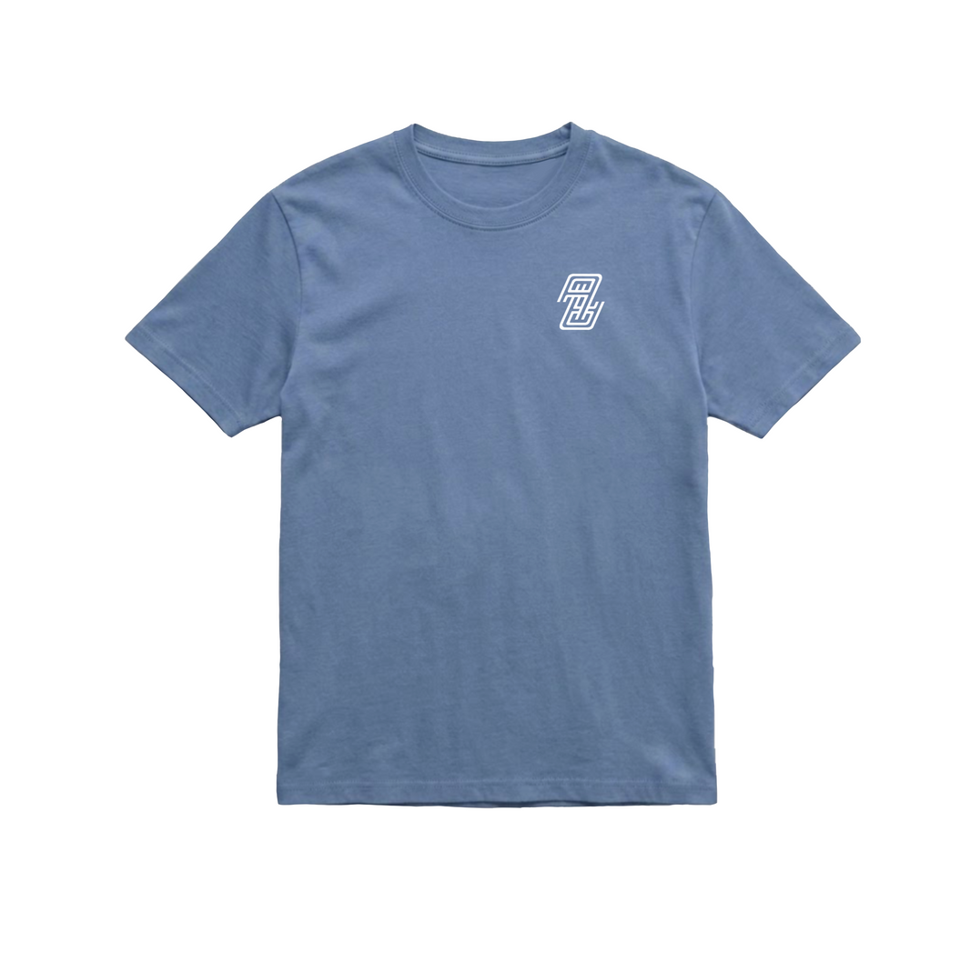 T-Shirt | AA Embroidered Blue