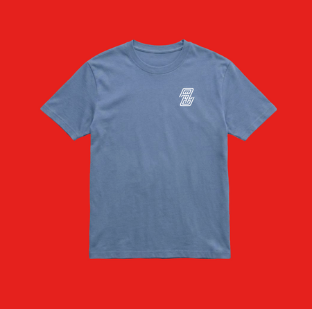 T-Shirt | AA Embroidered Blue