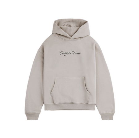 Heavyweight Hoodie | Certified Driver Natural Stone