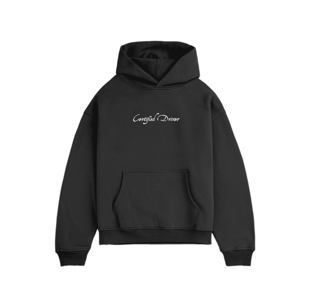 Heavyweight Hoodie | Certified Driver Charcoal